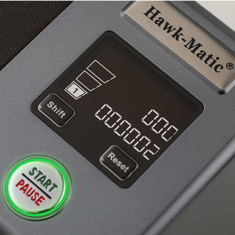 LED Display der Hawkmatic HK-3 Elektrische Stopfmaschine